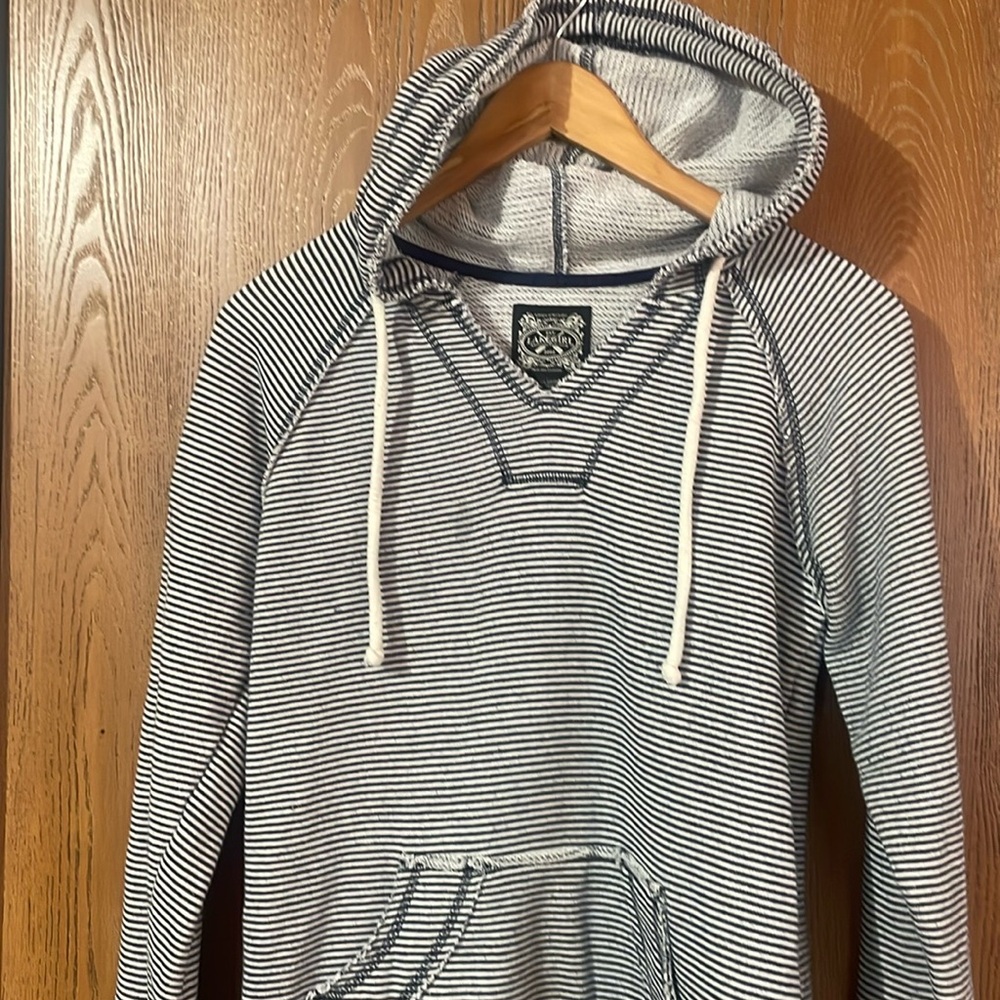 Lakegirl - Striped rugged Hoodie